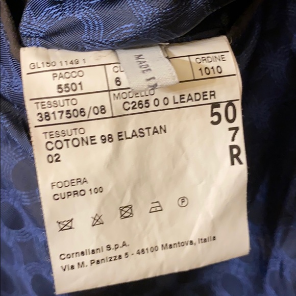 Corneliani-Single Breasted Velvet Vest - Picture 7 of 9